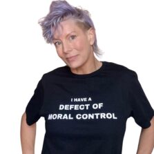 Defect of moral control T-shirt