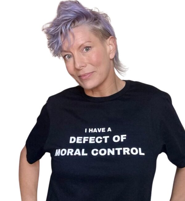 Defect of moral control T-shirt